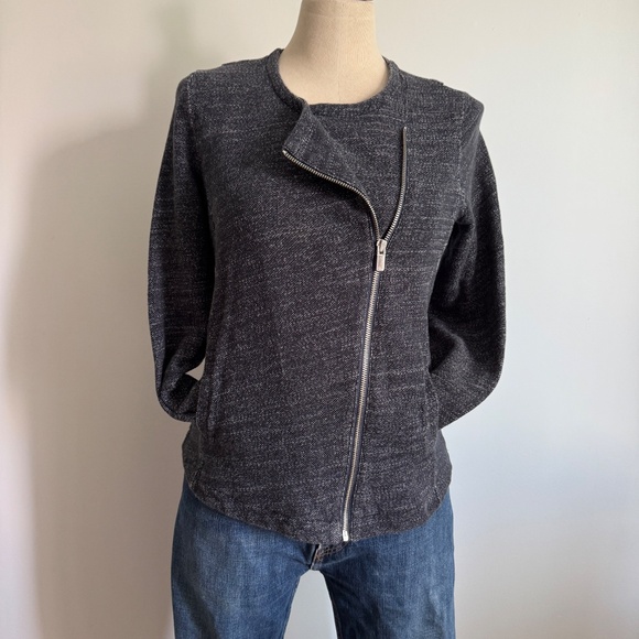 Tommy Hilfiger - Blue Zipped Long Sleeve Cardigan - Picture 2 of 12